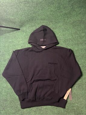 Black Crewneck Logo Sweatshirt